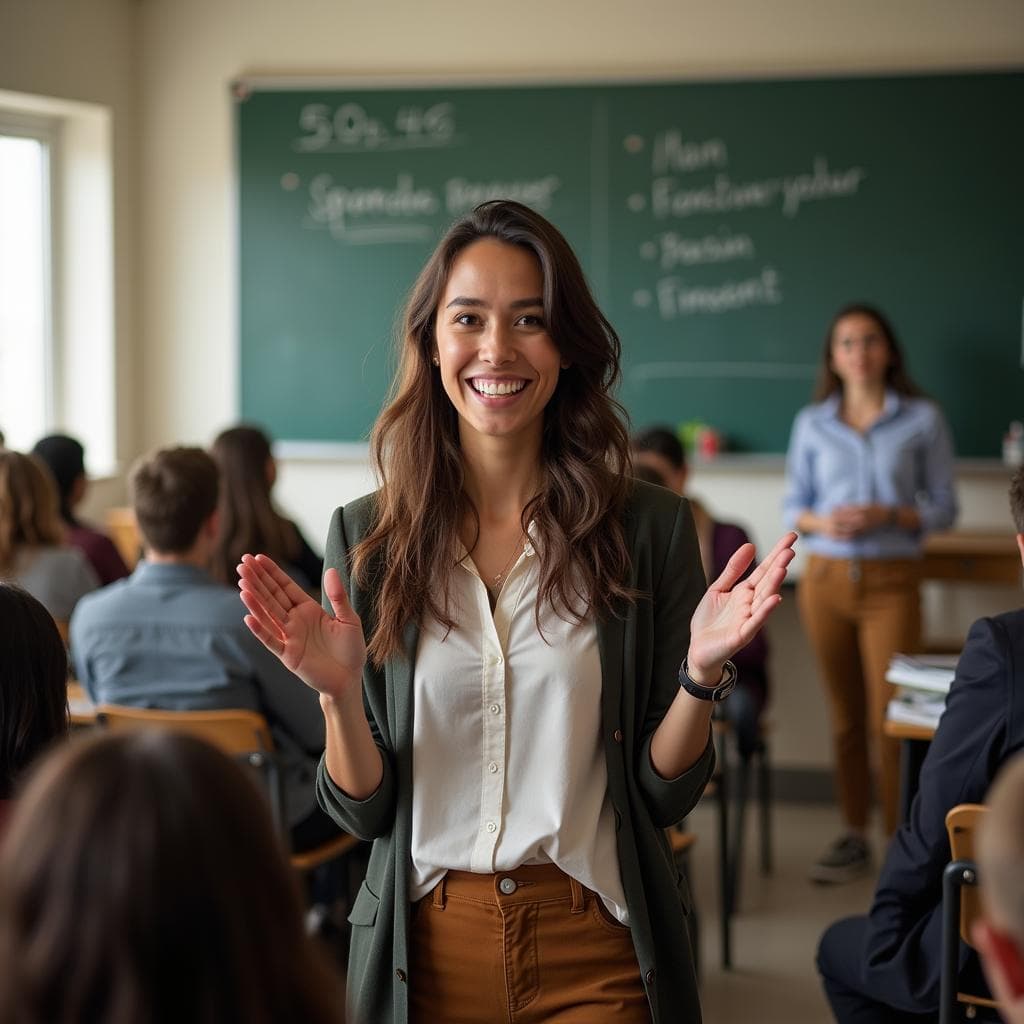 Estudiante tramitando su visado